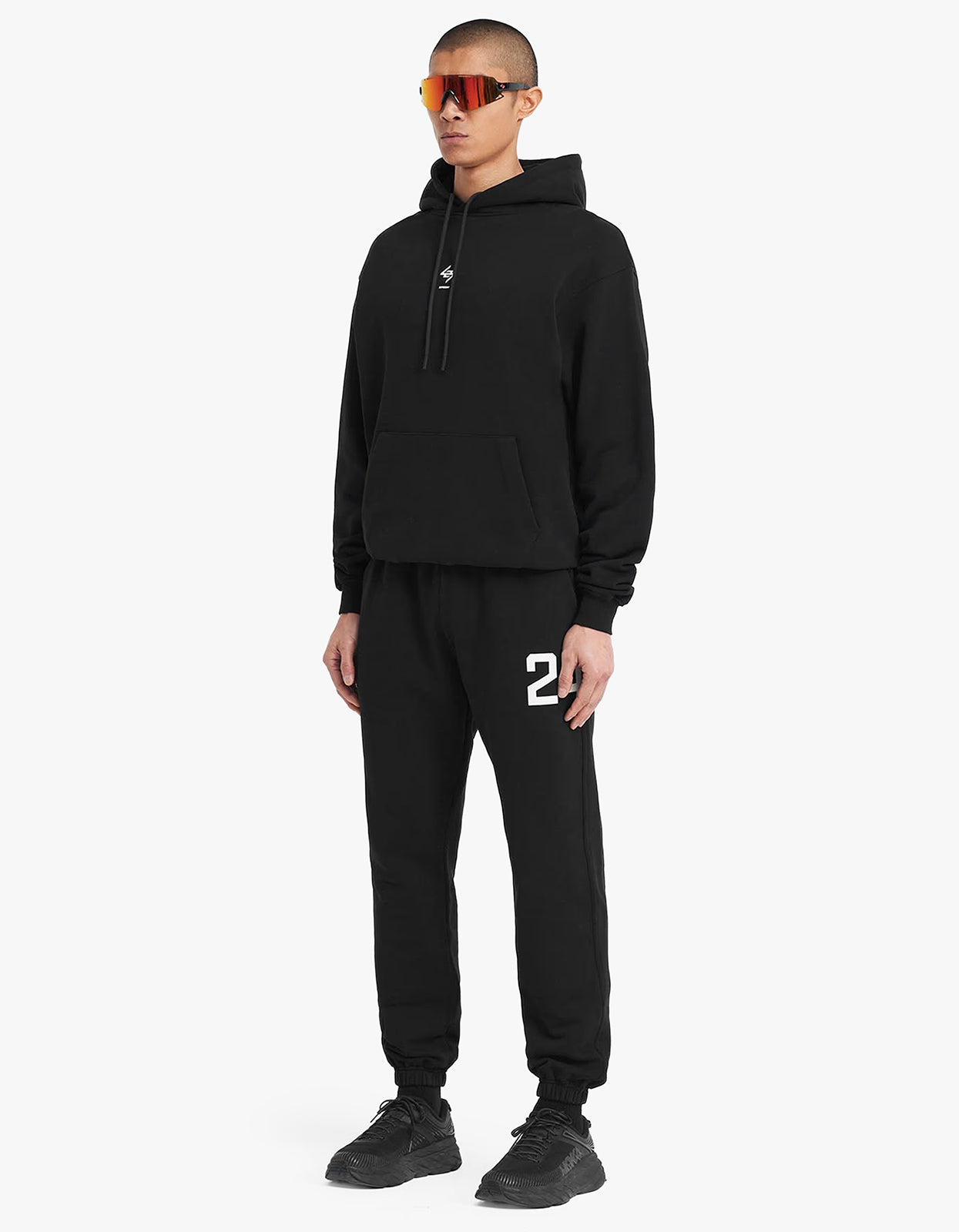 247 Oversized Hoodie - Jet Black