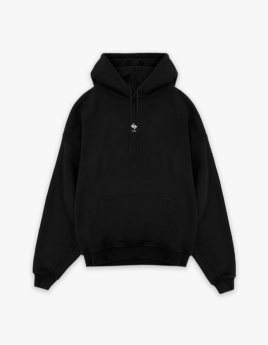 247 Oversized Hoodie - Jet Black