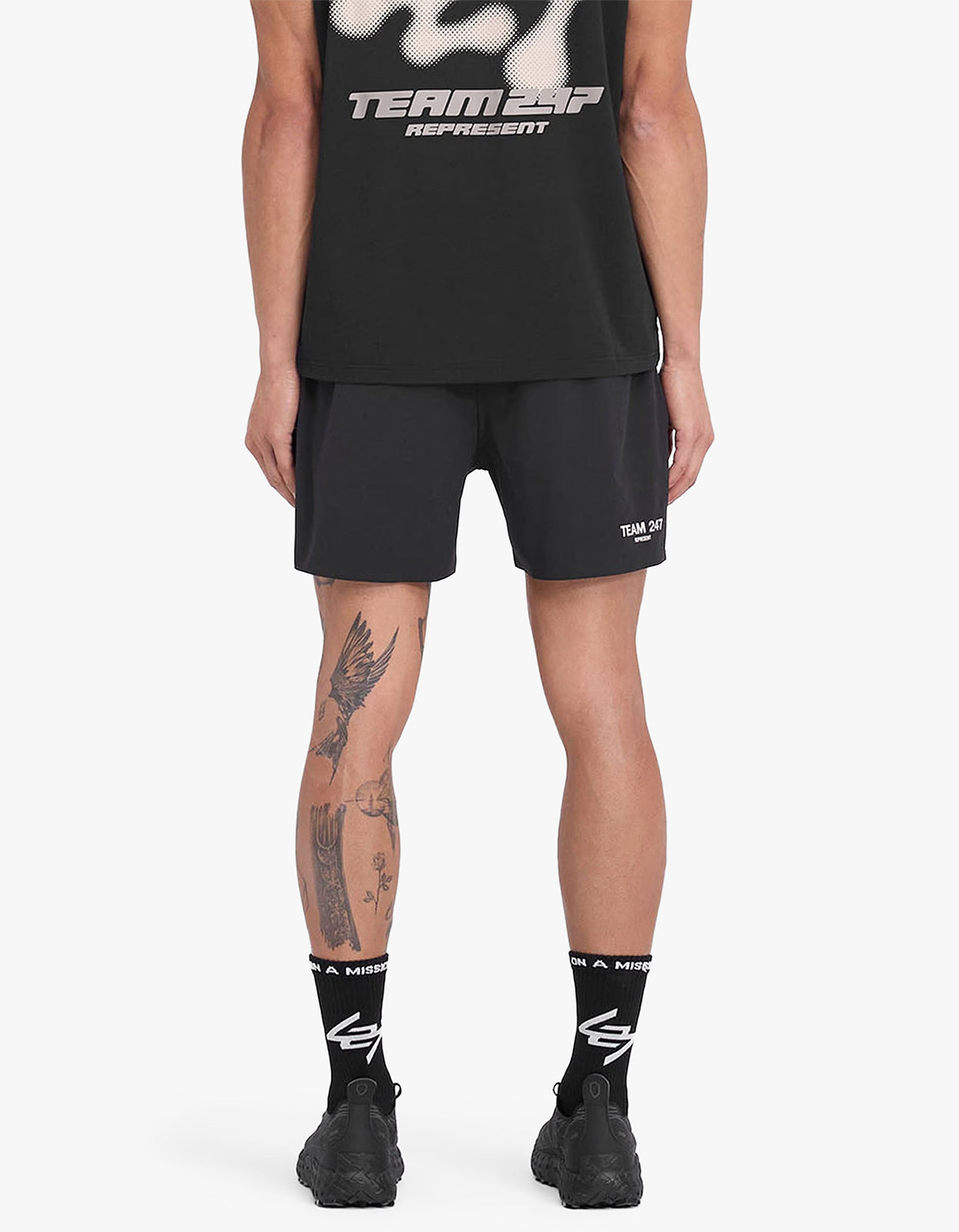 Team 247 Fused Shorts - Black