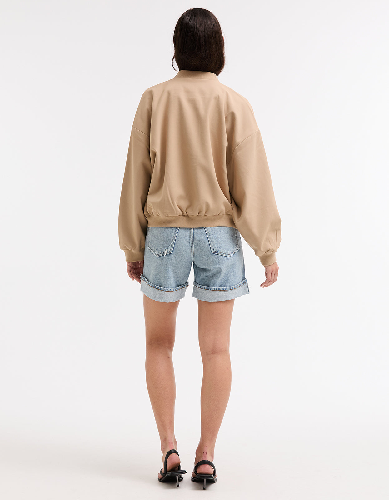 Sidney Bomber Jacket - Stone