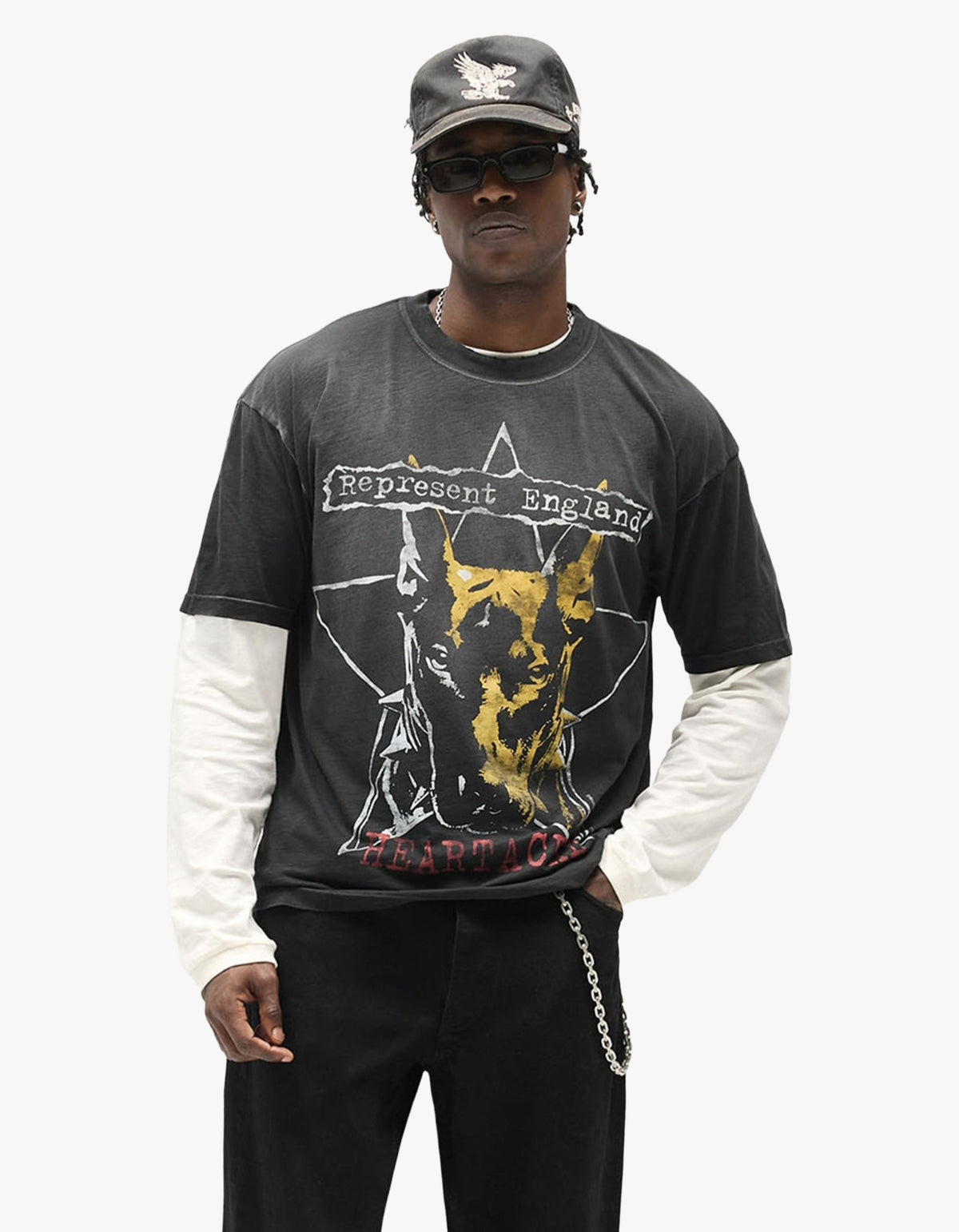Riot T-Shirt - Washed Black