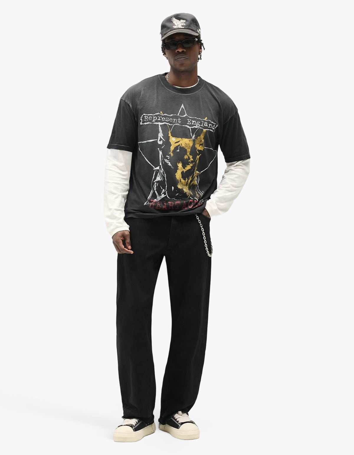 Riot T-Shirt - Washed Black