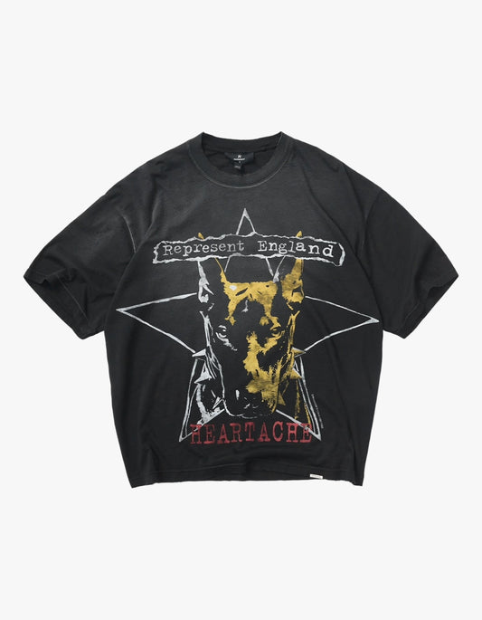 Riot T-Shirt - Washed Black