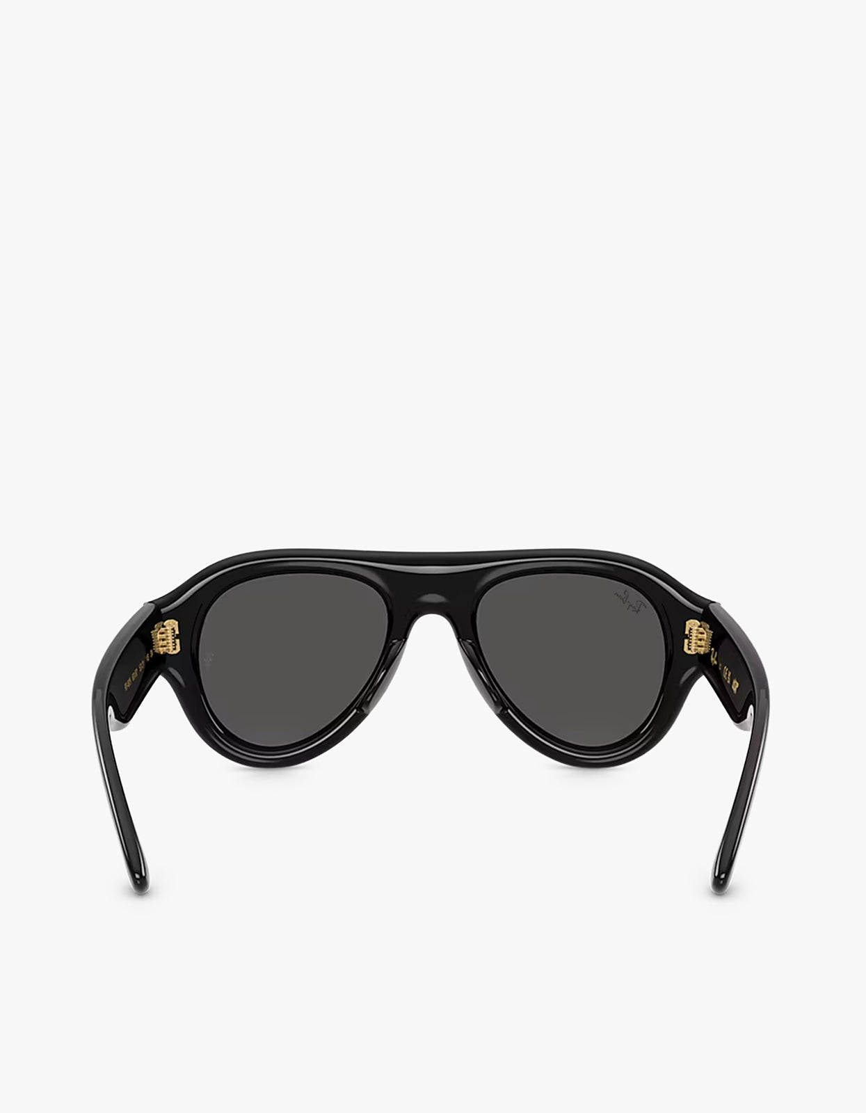 Aviator Puffer Sunglasses - Ultra Black