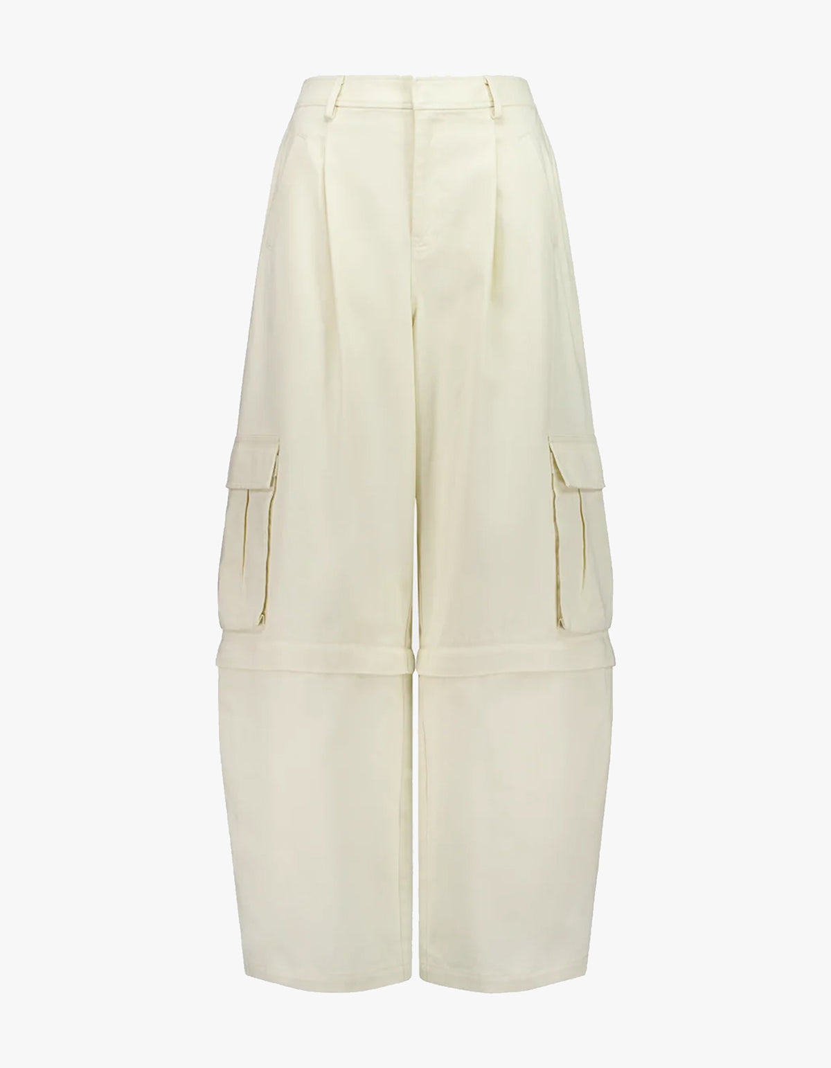 Convertible Cargo Trouser - Ecru