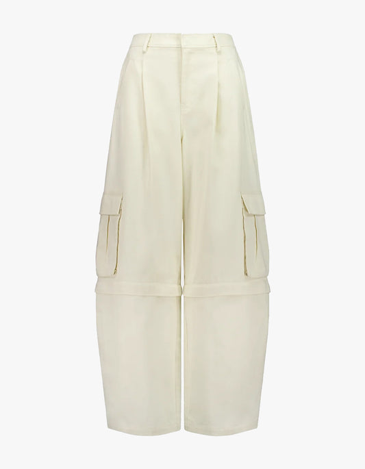 Convertible Cargo Trouser - Ecru