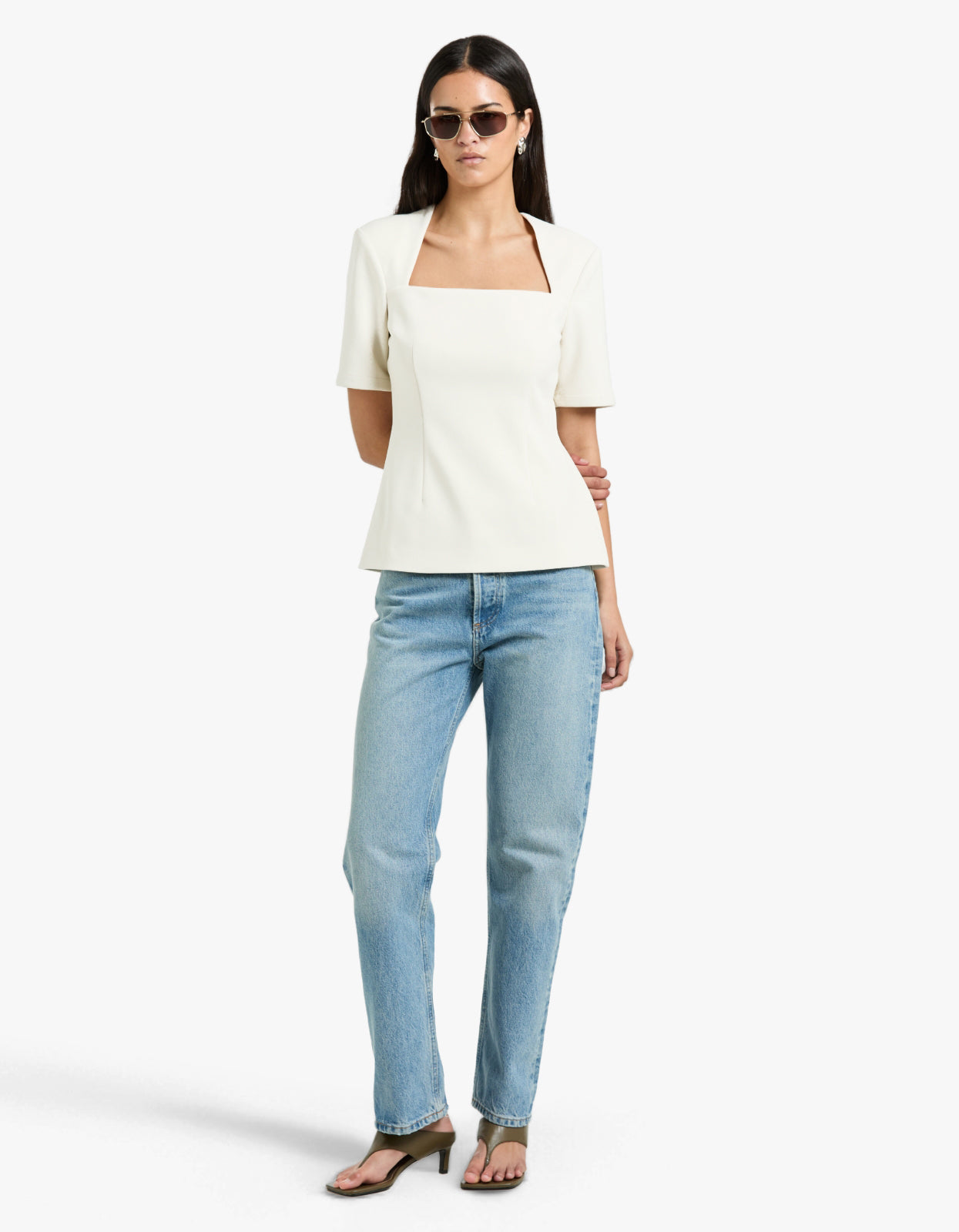 Elise Top - Ivory