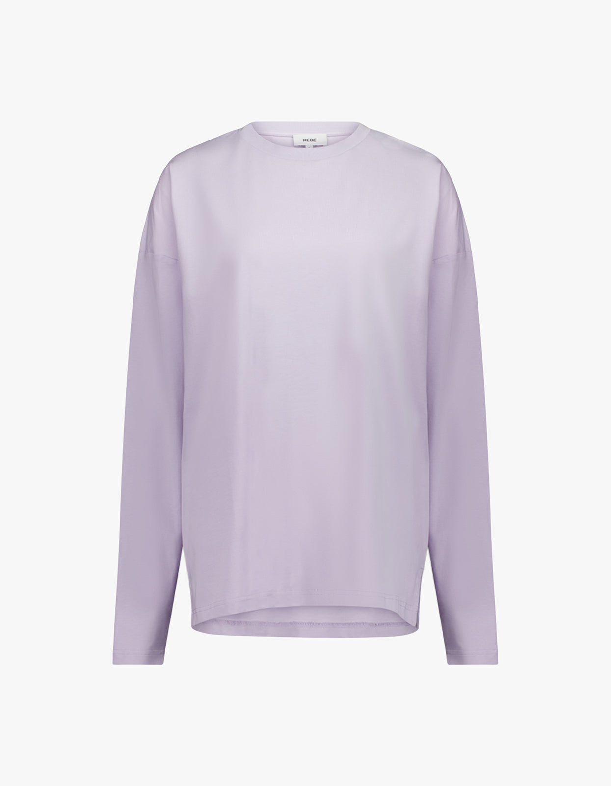 Long Sleeve Drop T-Shirt - Powder Lilac