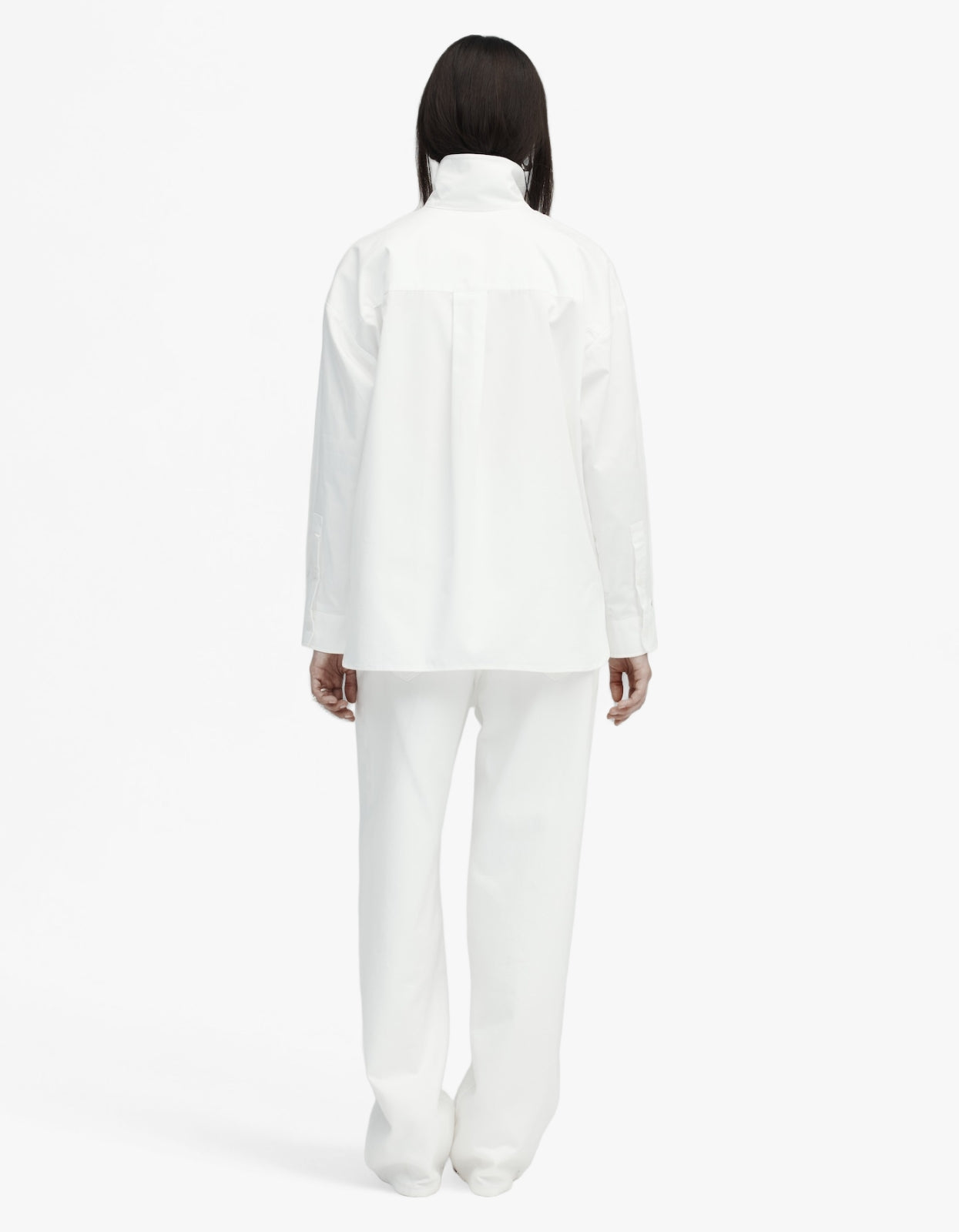 Piped Shirt - White