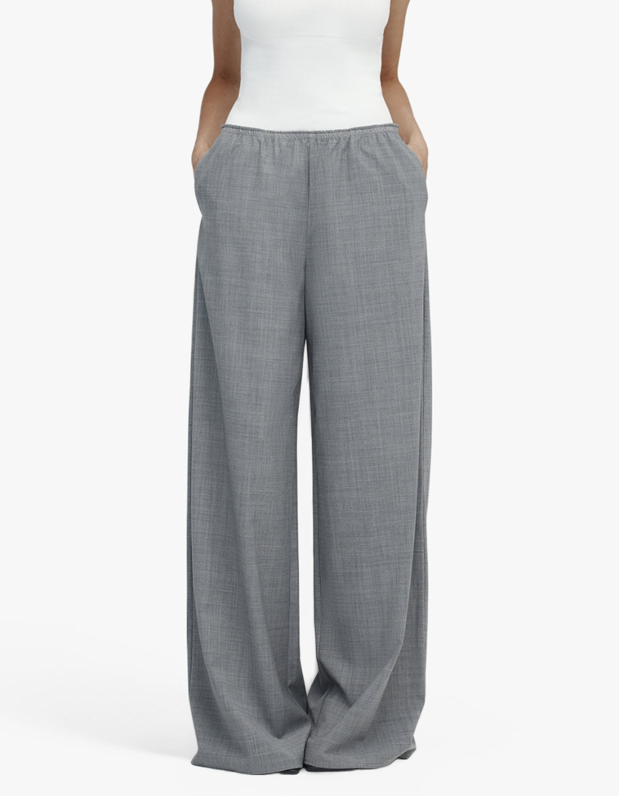 Pull-On Trouser - Grey