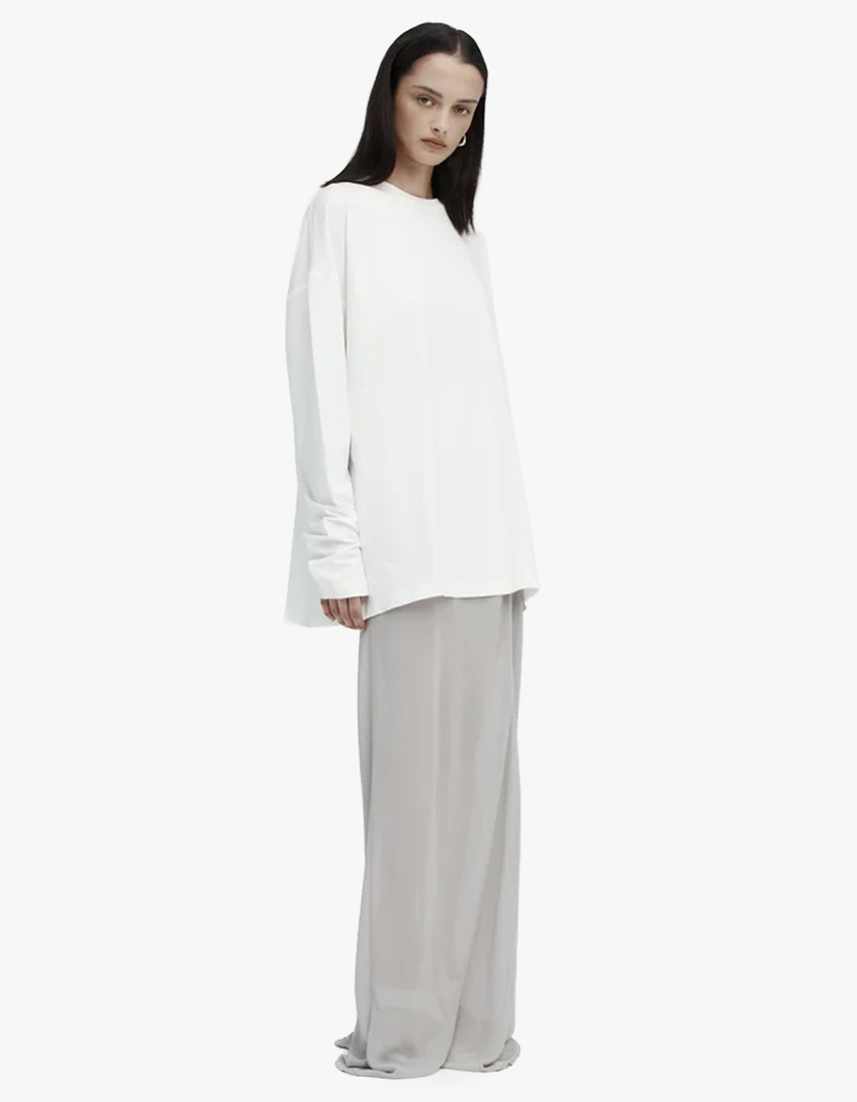 Sheer Slip Skirt - Ash