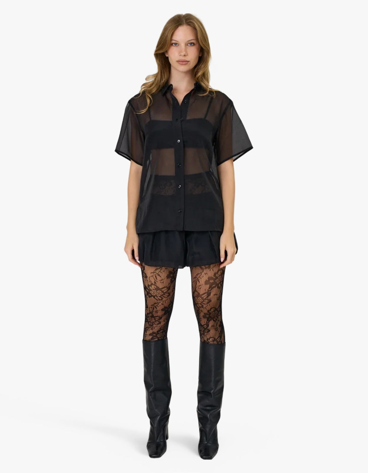 Monica Shirt - Black