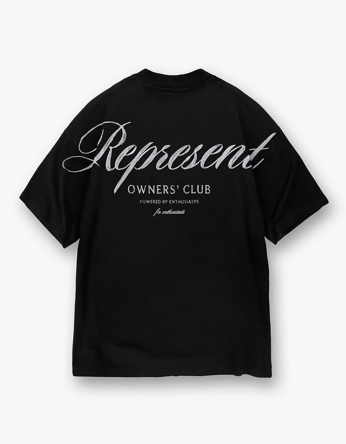 Represent Owners Club Script T-Shirt - Black