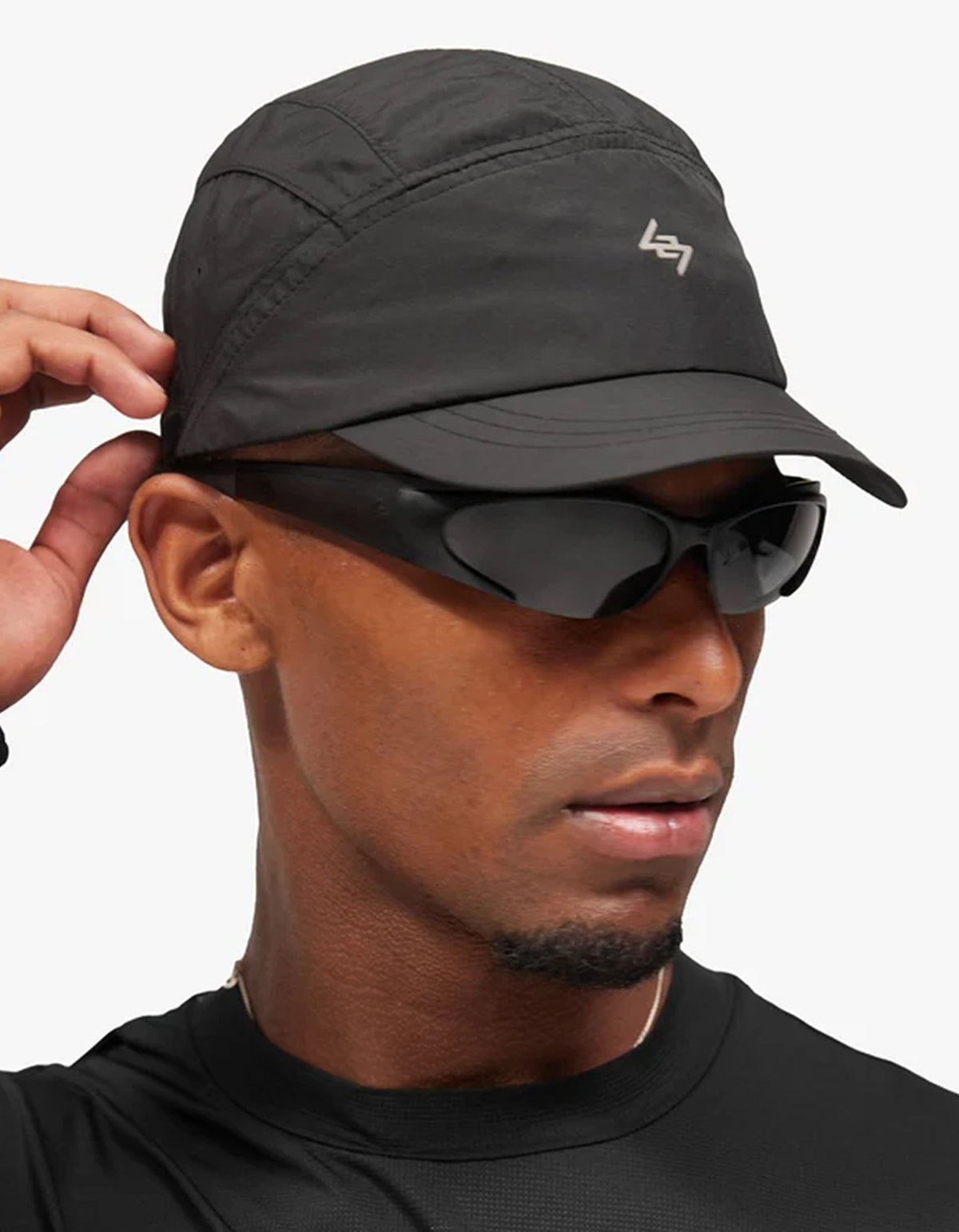247 Reflex Run Cap - Jet Black