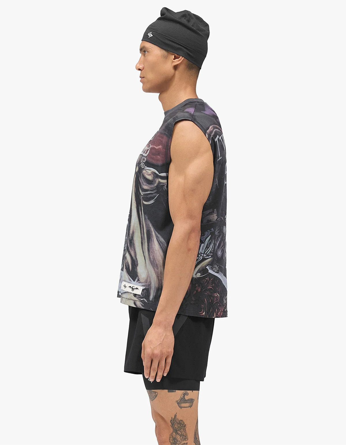 247 X Avenged Sevenfold City Of Evil Tank - Aged Black