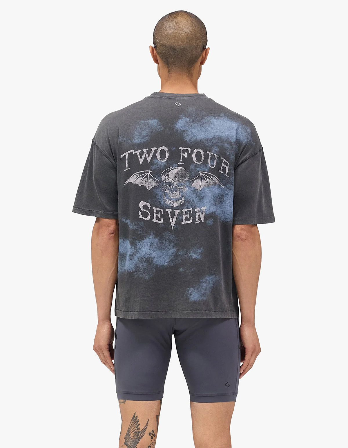 247 X Avenged Sevenfold Nightmare Tee - Aged Black