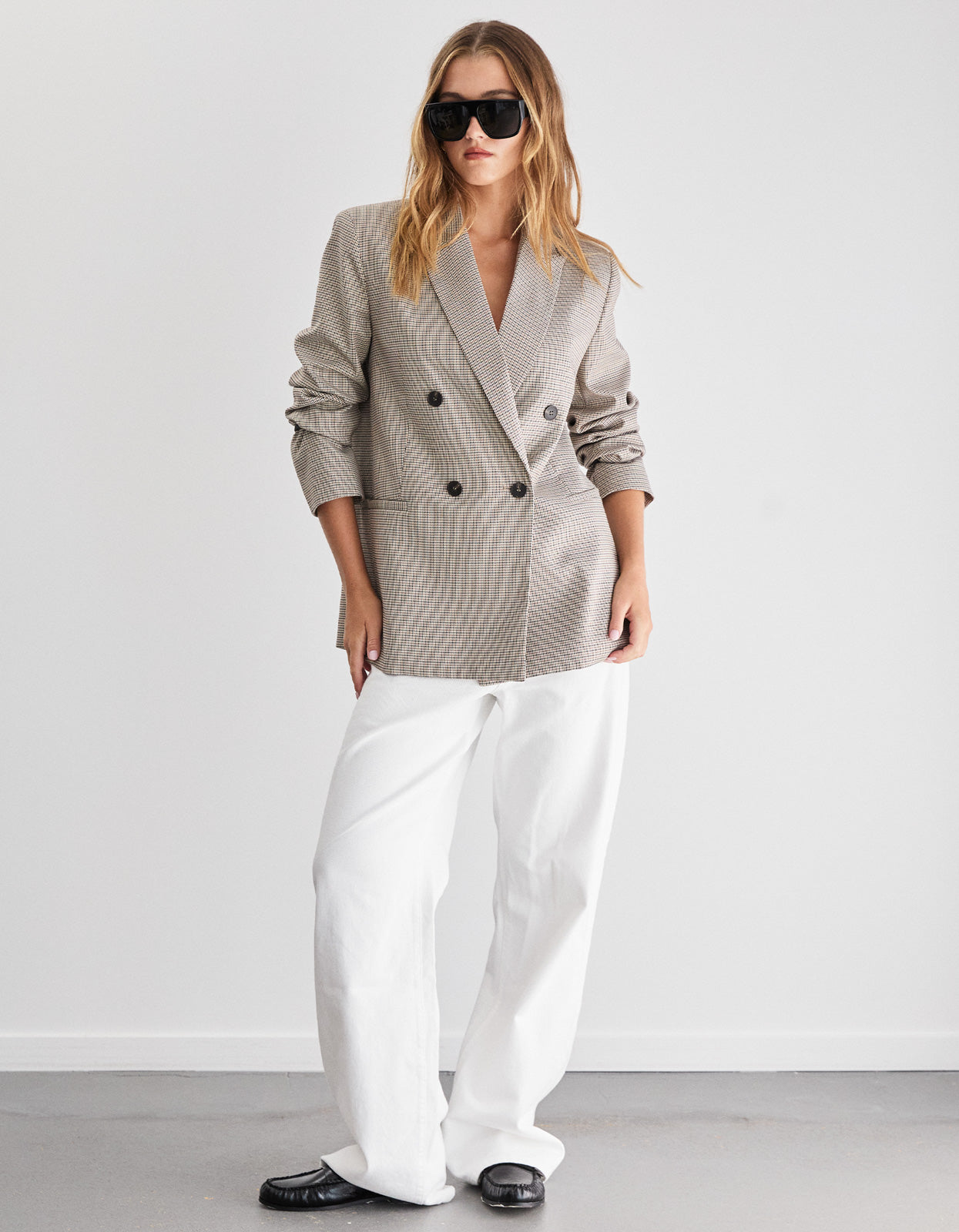 Rue Blazer - Houndstooth