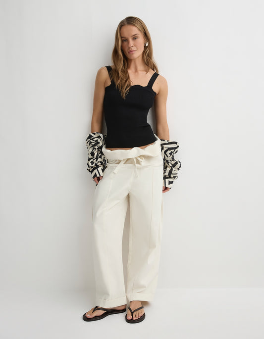 The Otto Pant - Eggshell