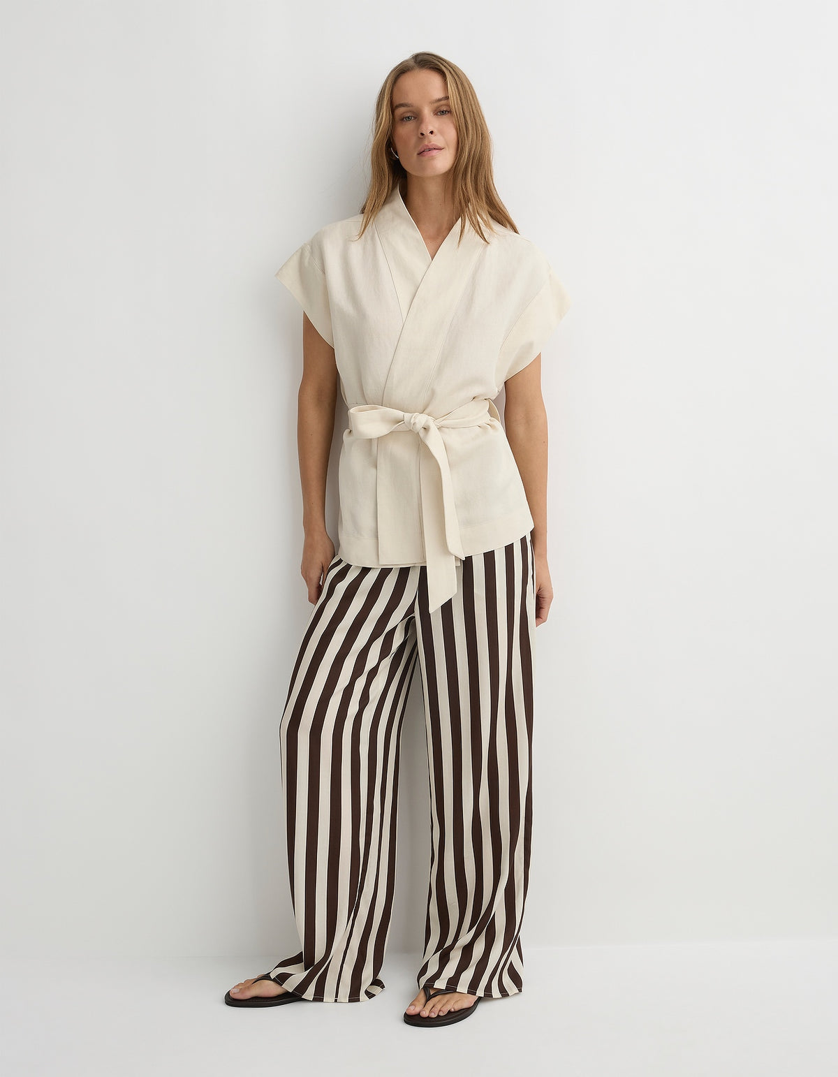 The Lili Wrap  - Eggshell