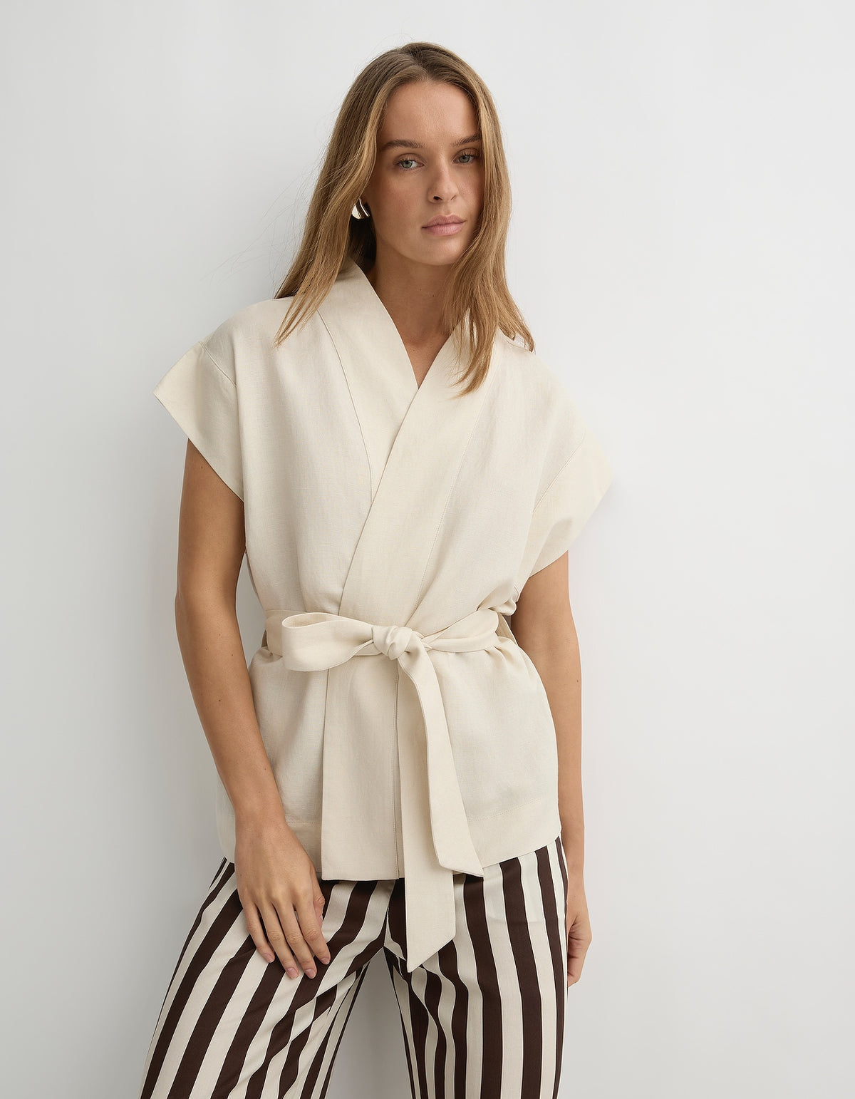 The Lili Wrap  - Eggshell