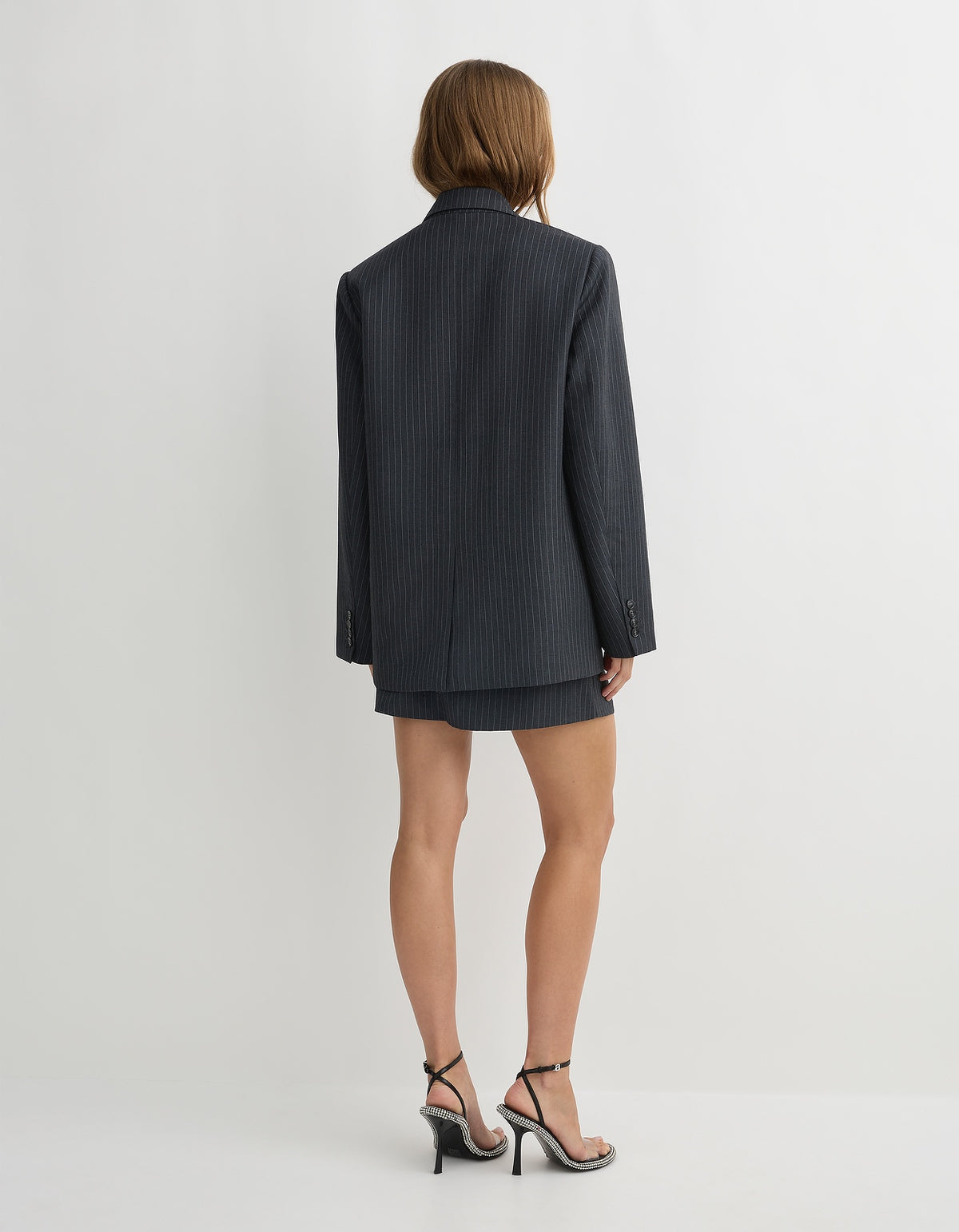 The Ridge Blazer - Grey Stripe