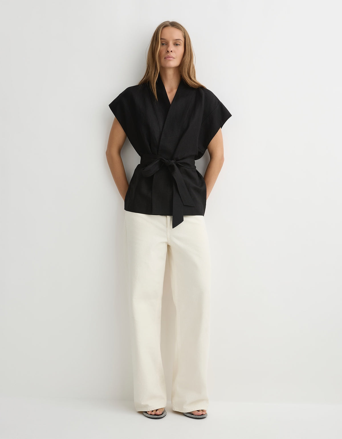 The Lili Wrap  - Black
