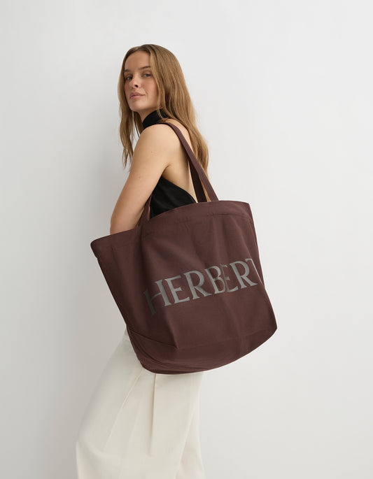 The Haze Tote - Brown