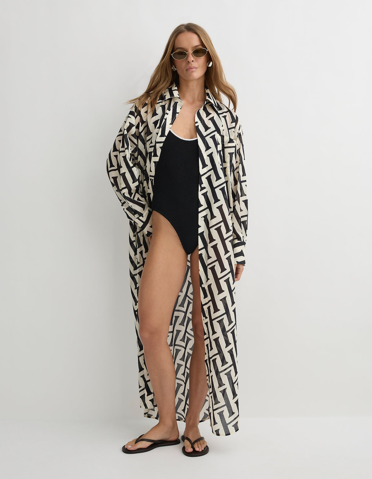The Jasper Shirt Dress - Herbert Monogram
