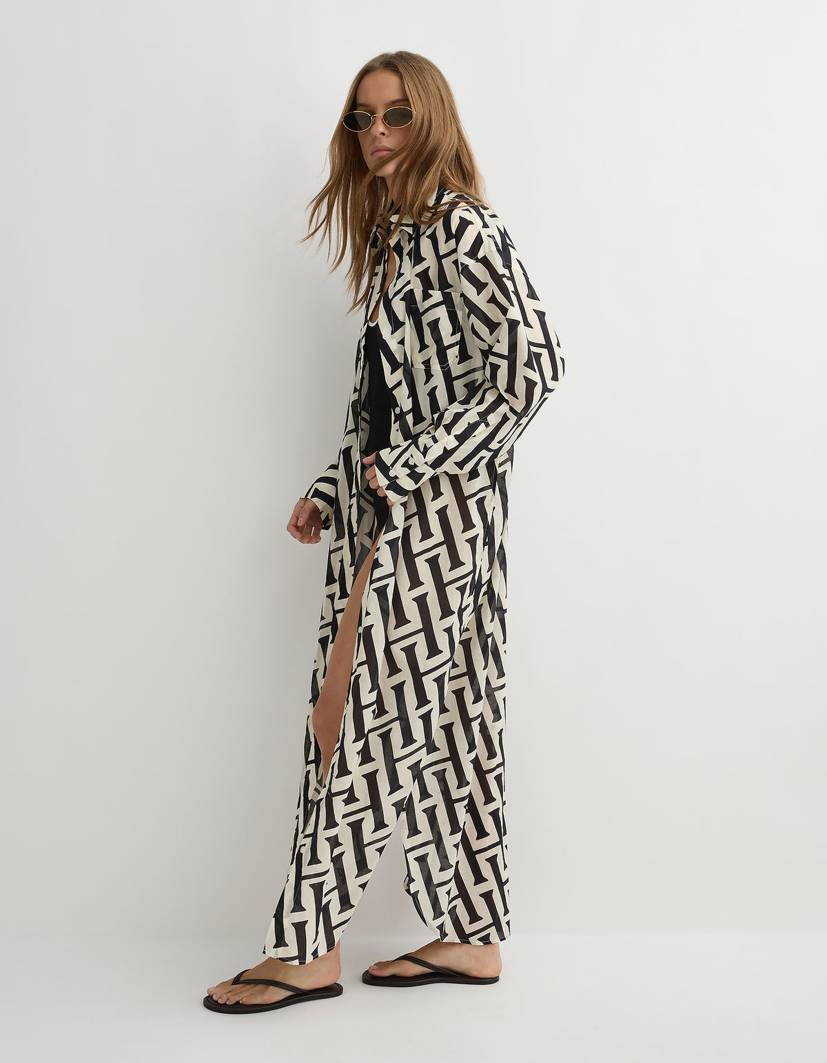 The Jasper Shirt Dress - Herbert Monogram