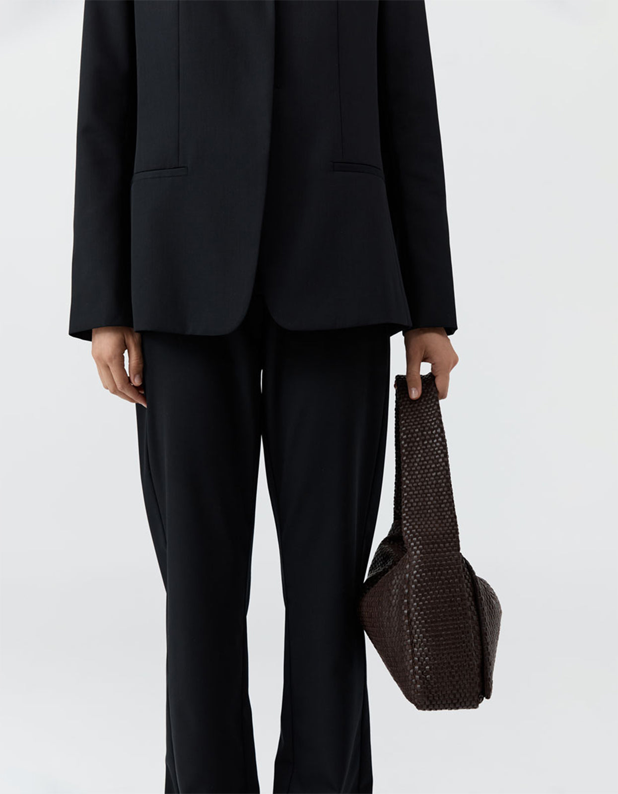 Lattice Everyday Satchel Bag - Coffee