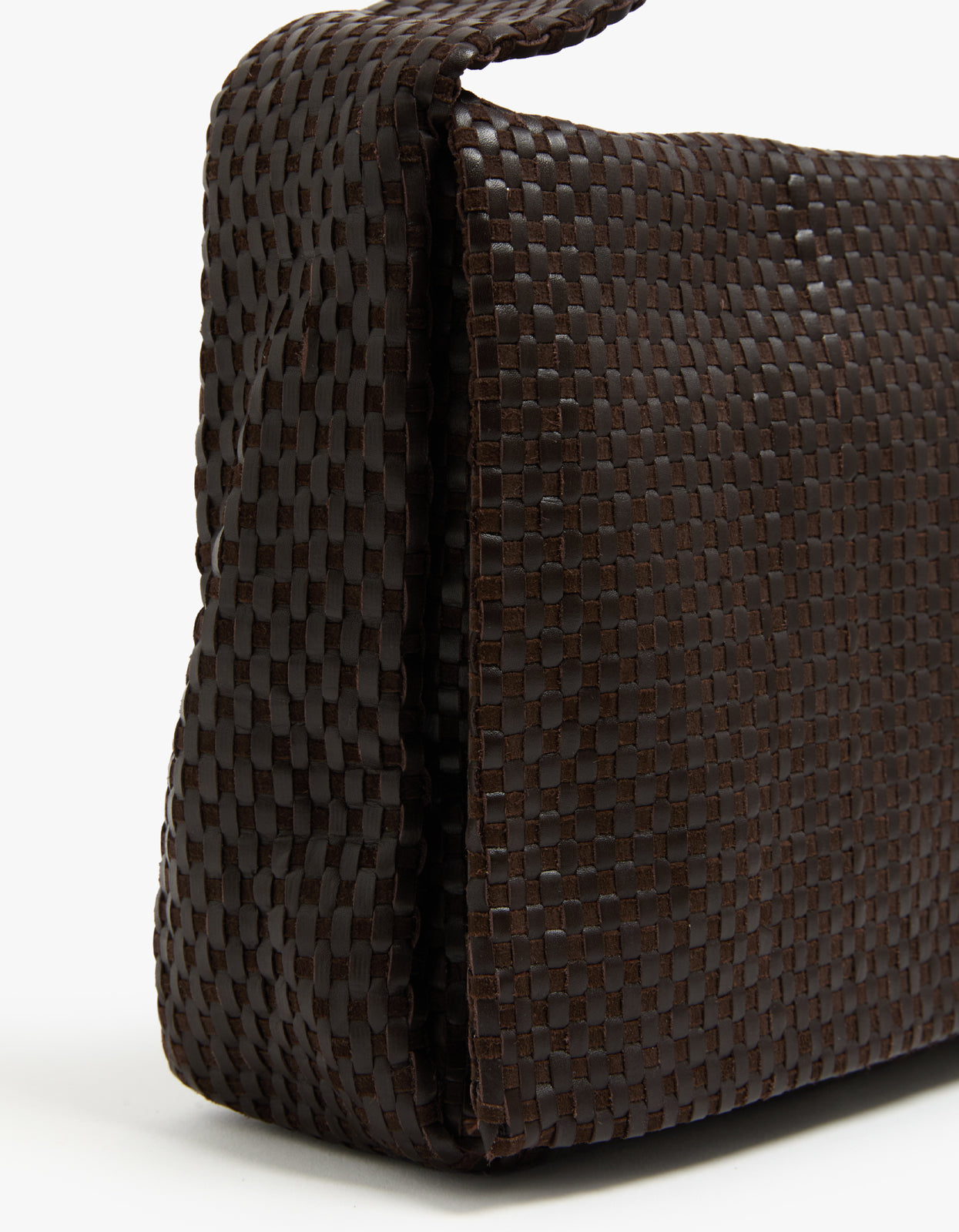 Lattice Everyday Satchel Bag - Coffee