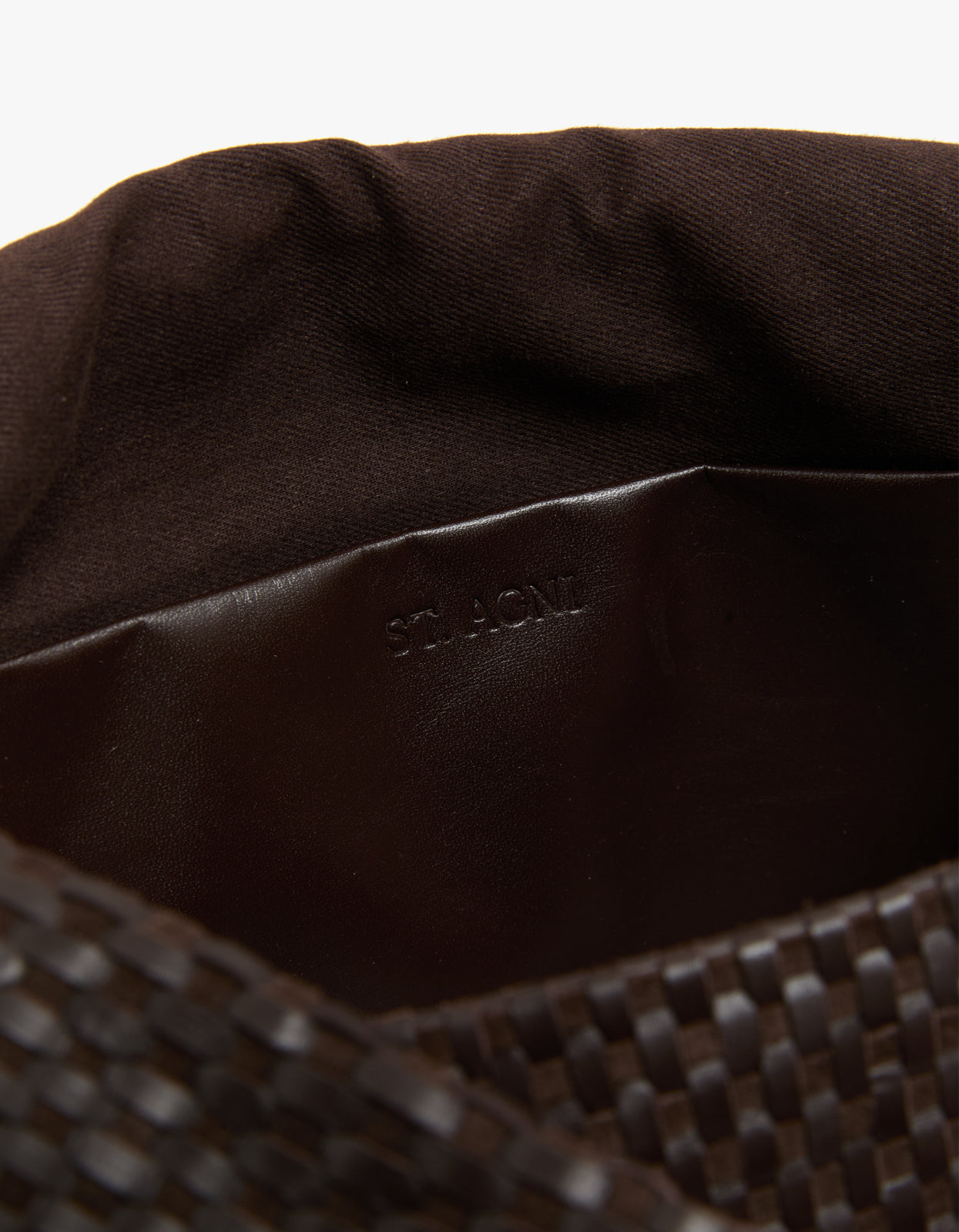 Lattice Everyday Satchel Bag - Coffee