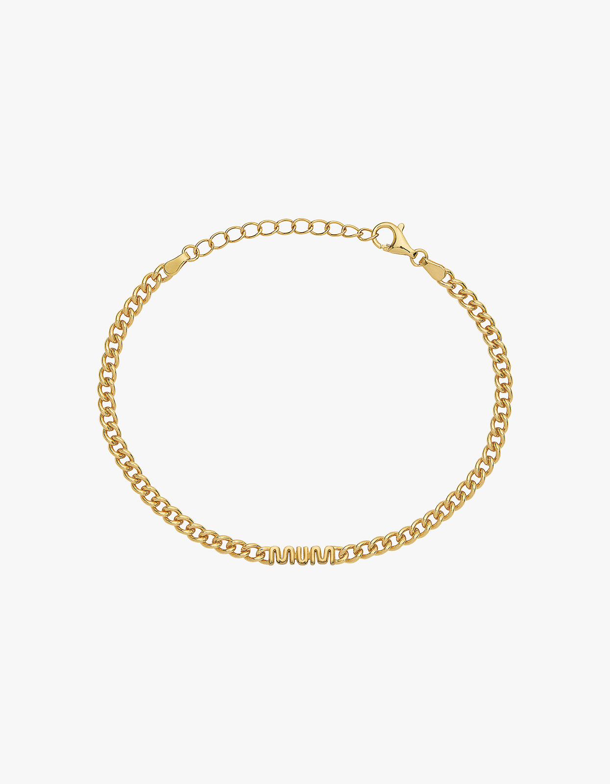MUM Chain Bracelet - Gold