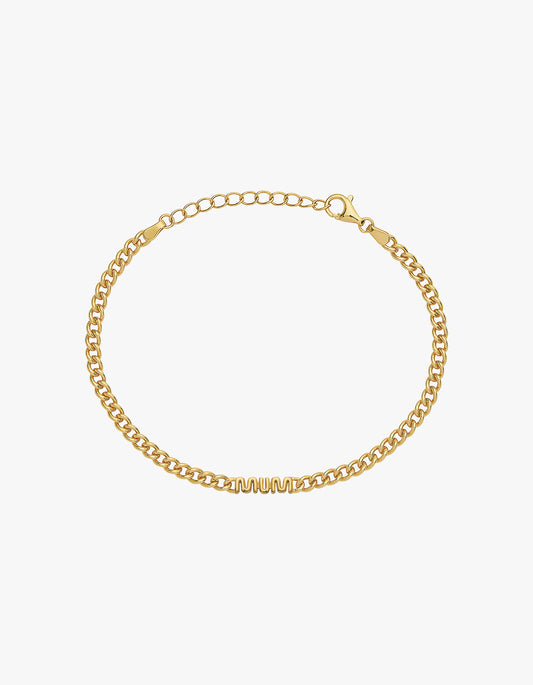 MUM Chain Bracelet - Gold