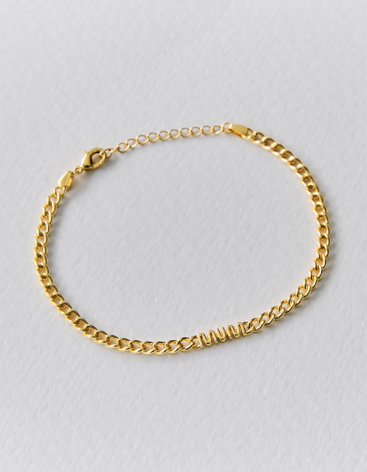 MUM Chain Bracelet - Gold