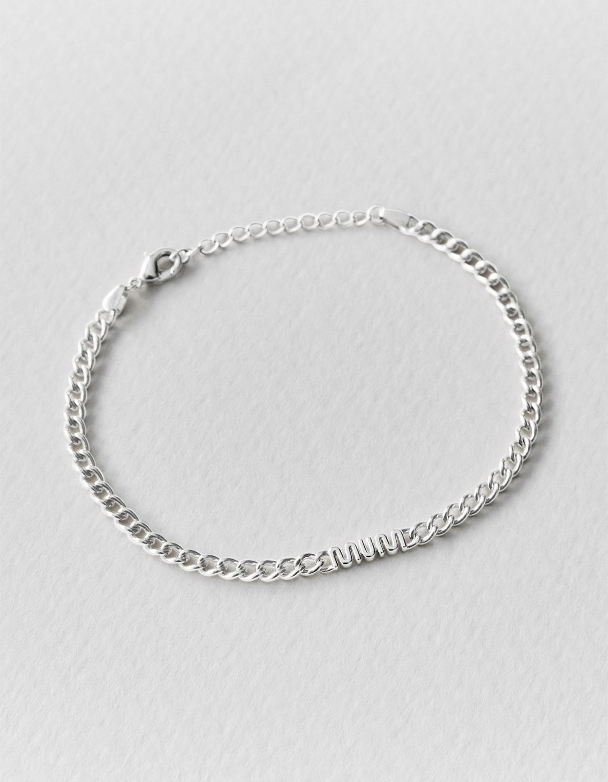 MUM Chain Bracelet - Silver