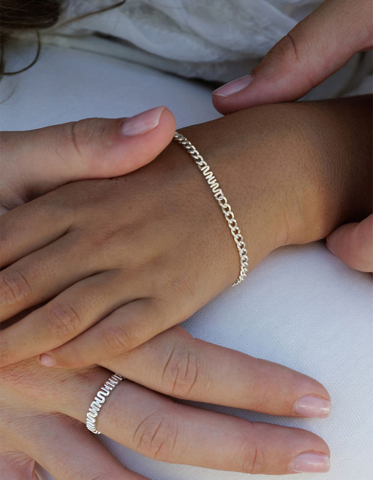 MUM Chain Bracelet - Silver