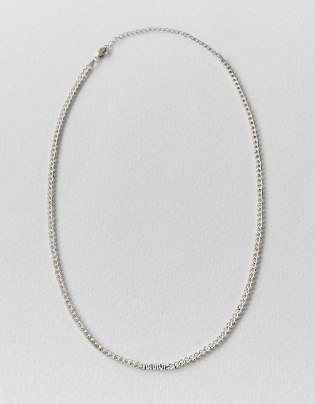 MUM Chain Necklace - Silver