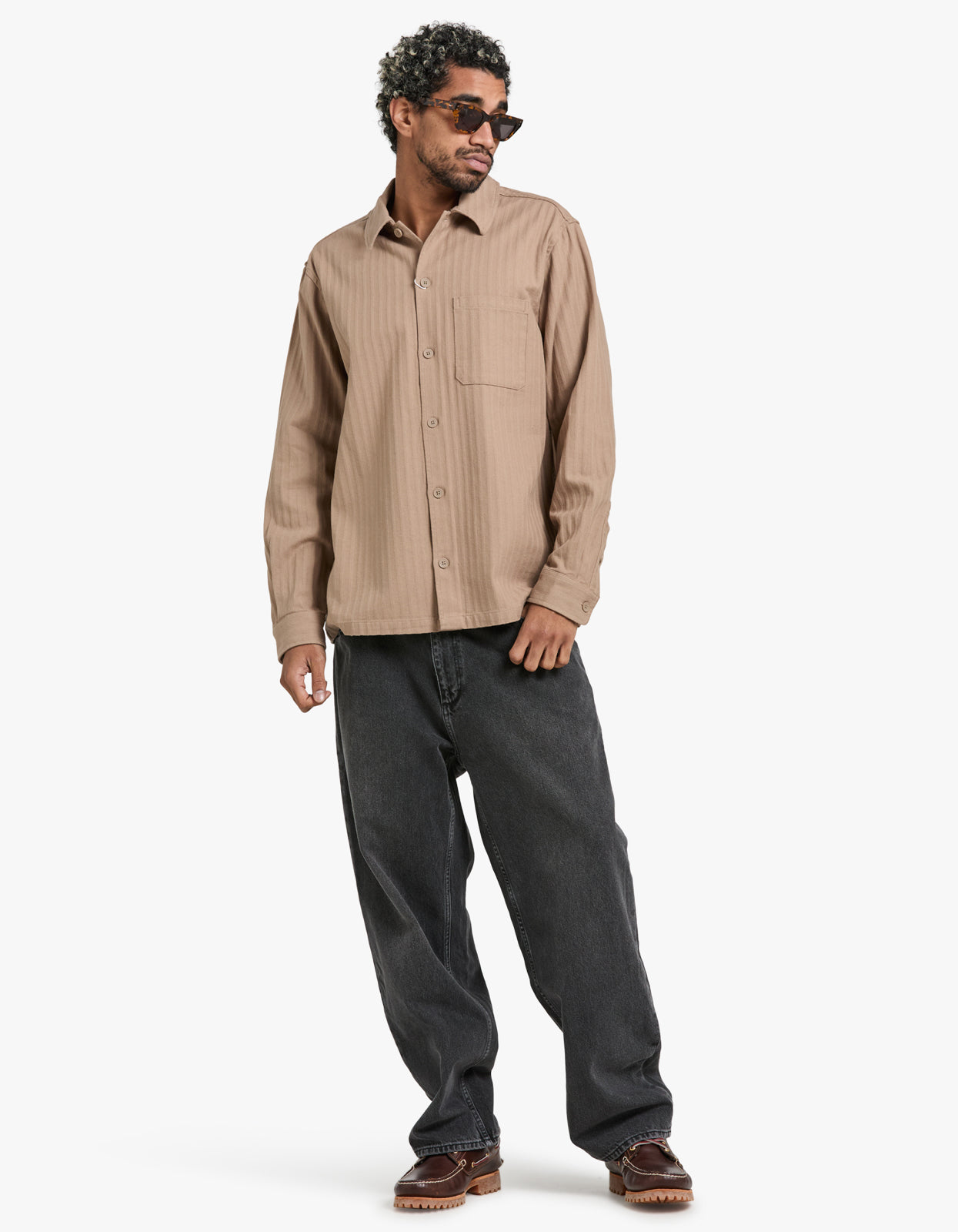 Sadamon JS Overshirt 15662 - Greige