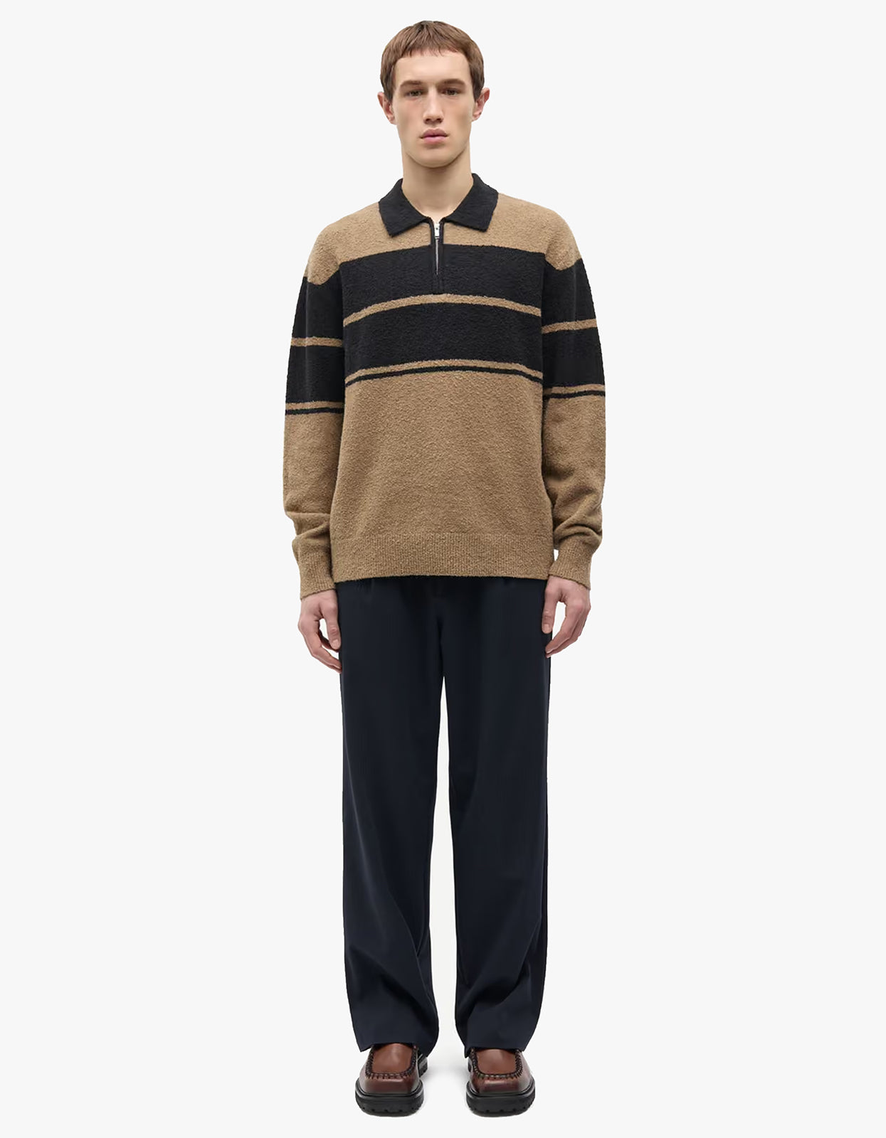 Sanino HZ Polo 15179 - Washed Black St.