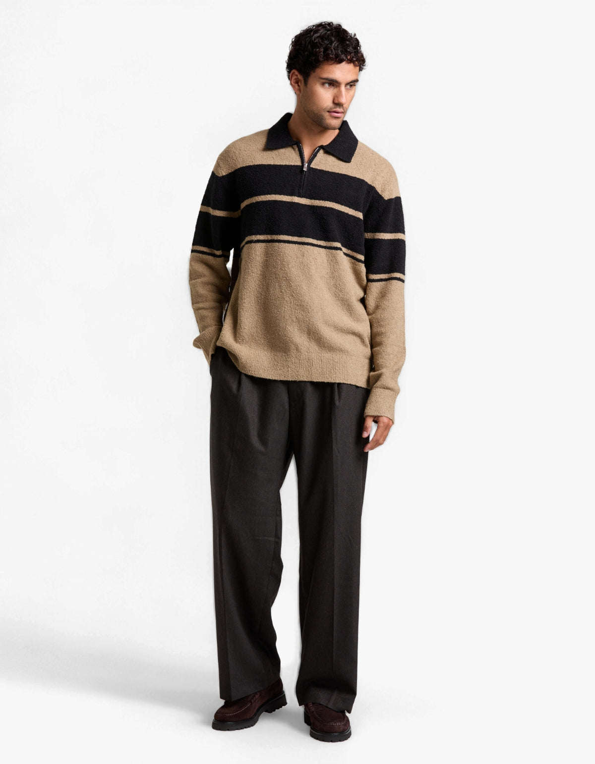 Sanino HZ Polo 15179 - Washed Black St.