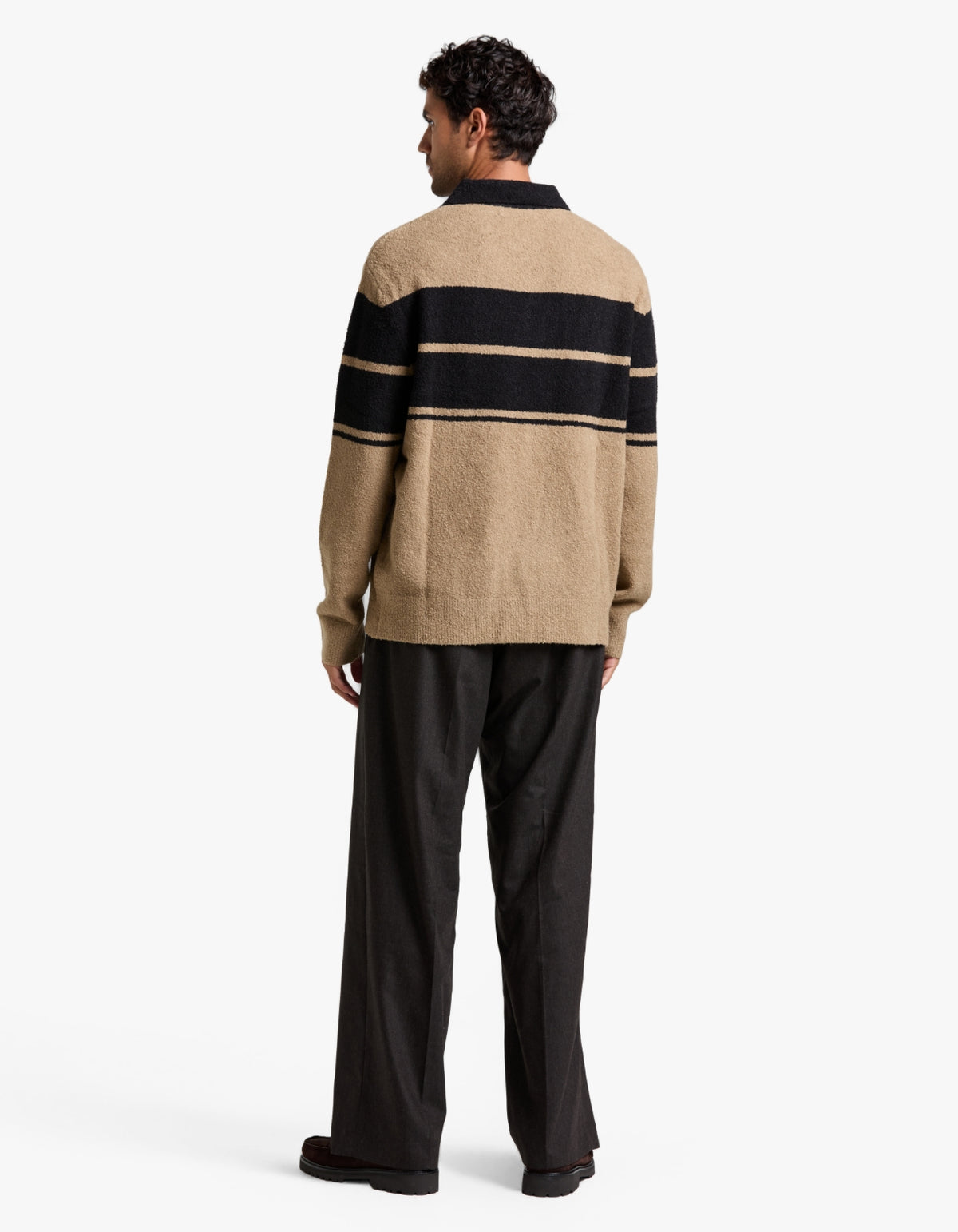 Sanino HZ Polo 15179 - Washed Black St.