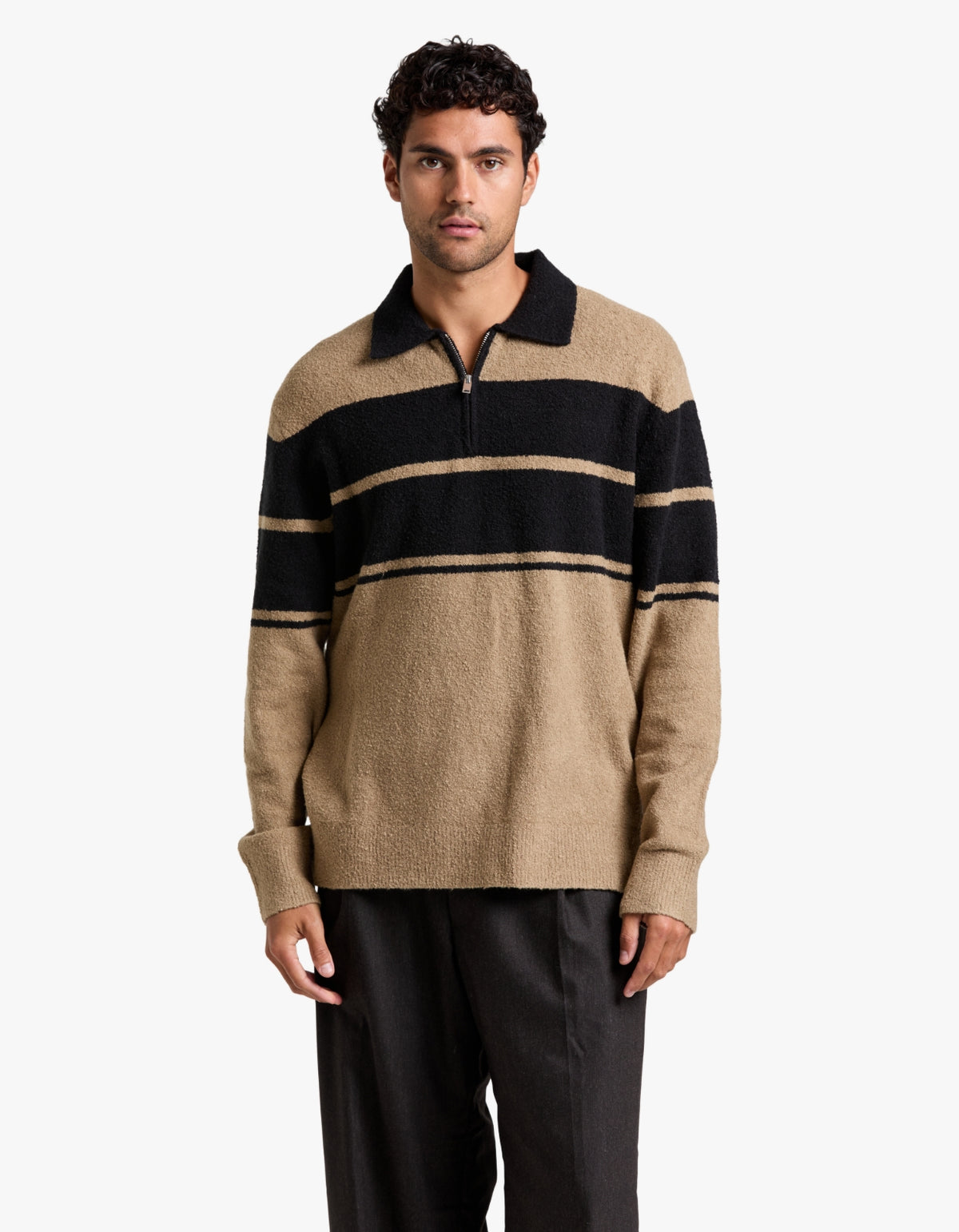 Sanino HZ Polo 15179 - Washed Black St.