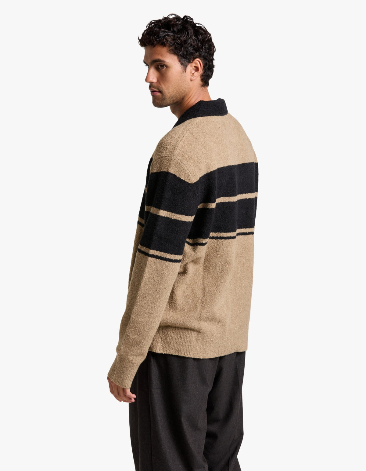 Sanino HZ Polo 15179 - Washed Black St.