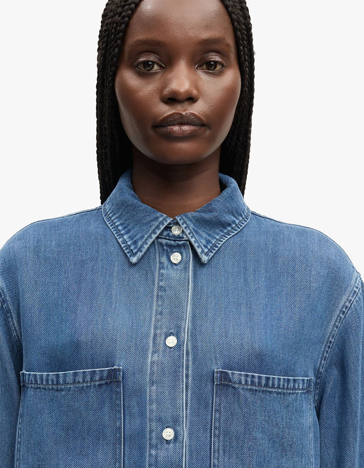 Sabexy Shirt 15645 - Medium Denim Blue