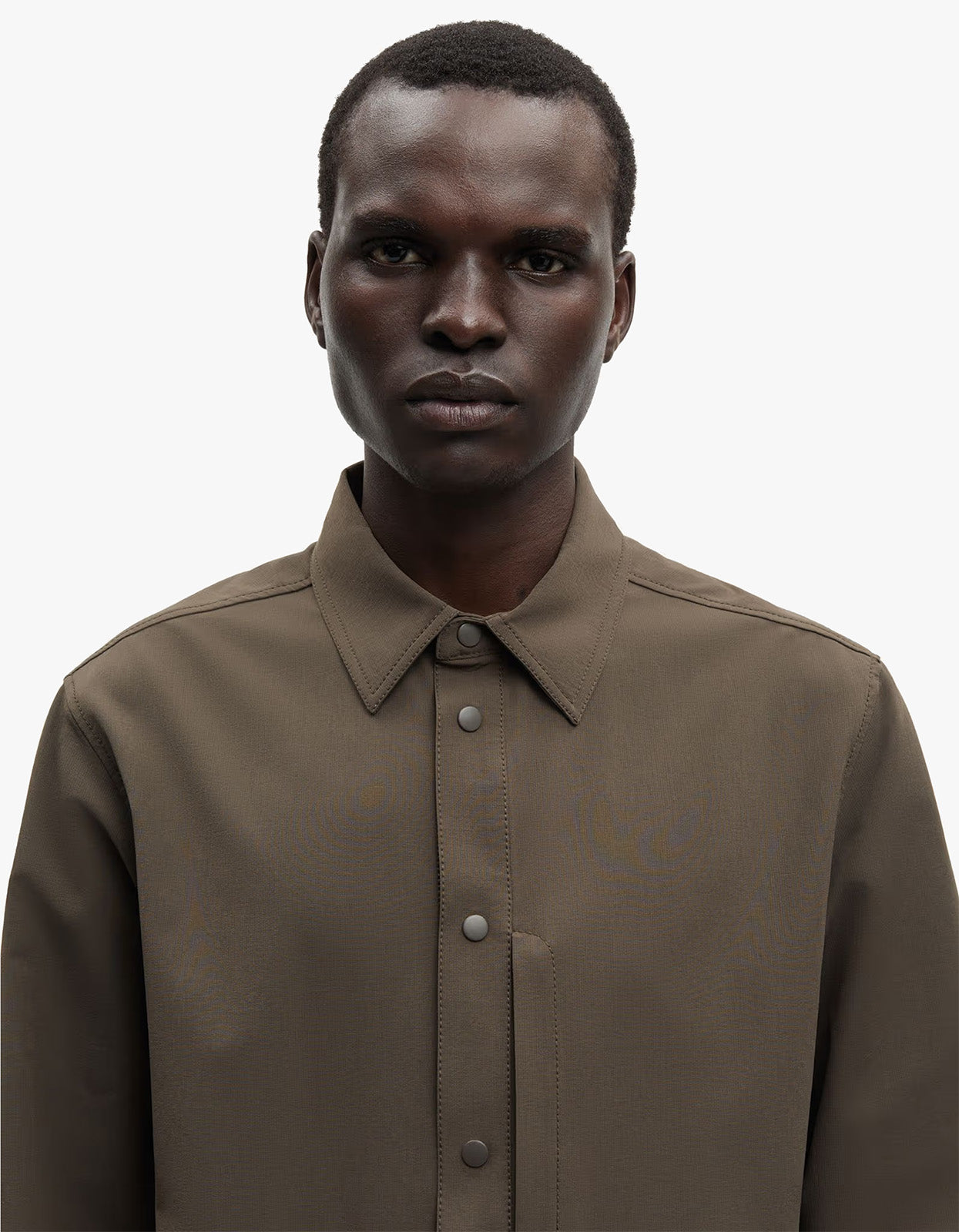 Sadamon X Overshirt 15913 - Black Olive