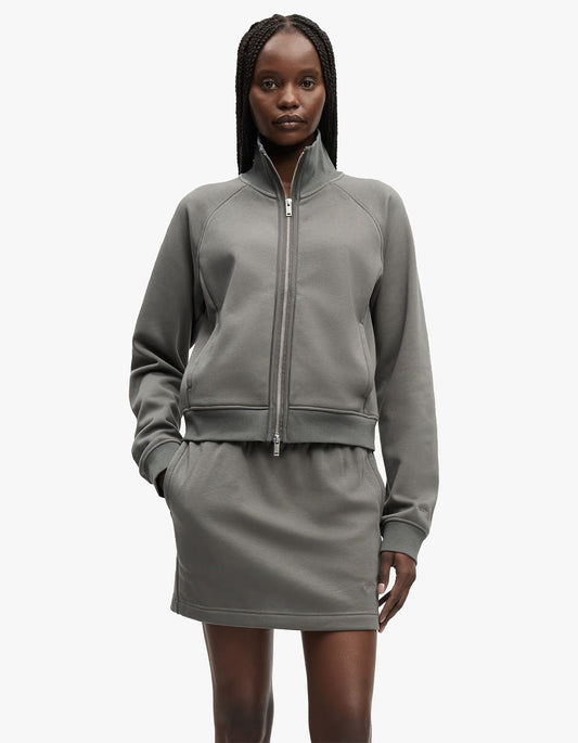 Sakira Zip Sweat 15905 - Gunmetal