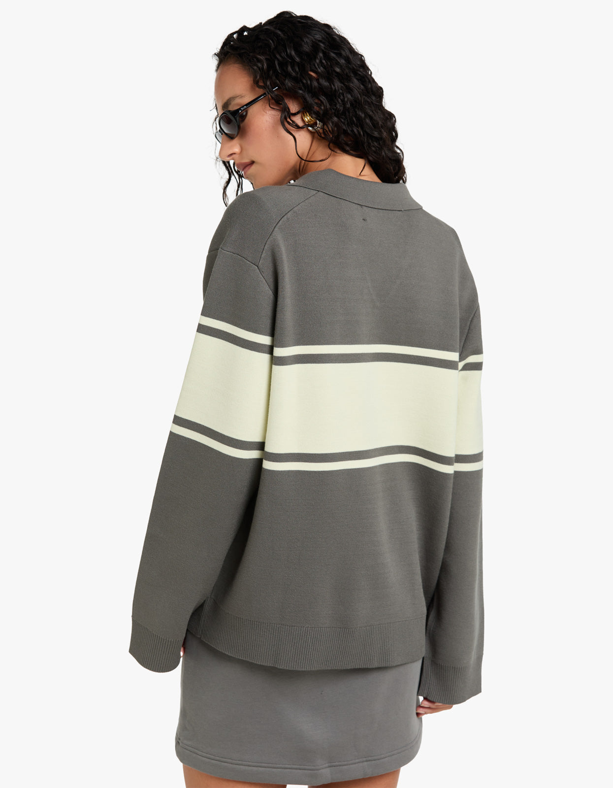 Saanne Polo 15825 - Gunmetal Wide St.