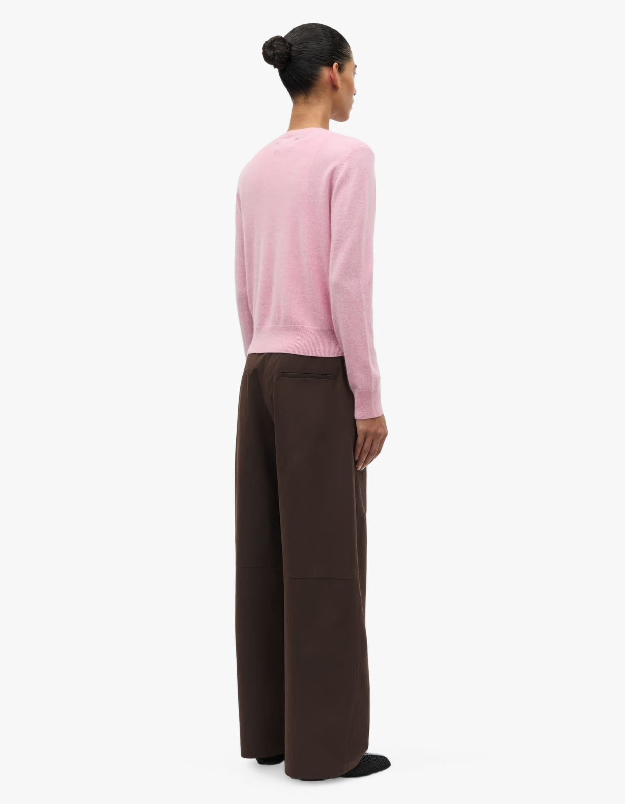 Saboston Cashmere Cardigan 6304 - Bleached Mauve