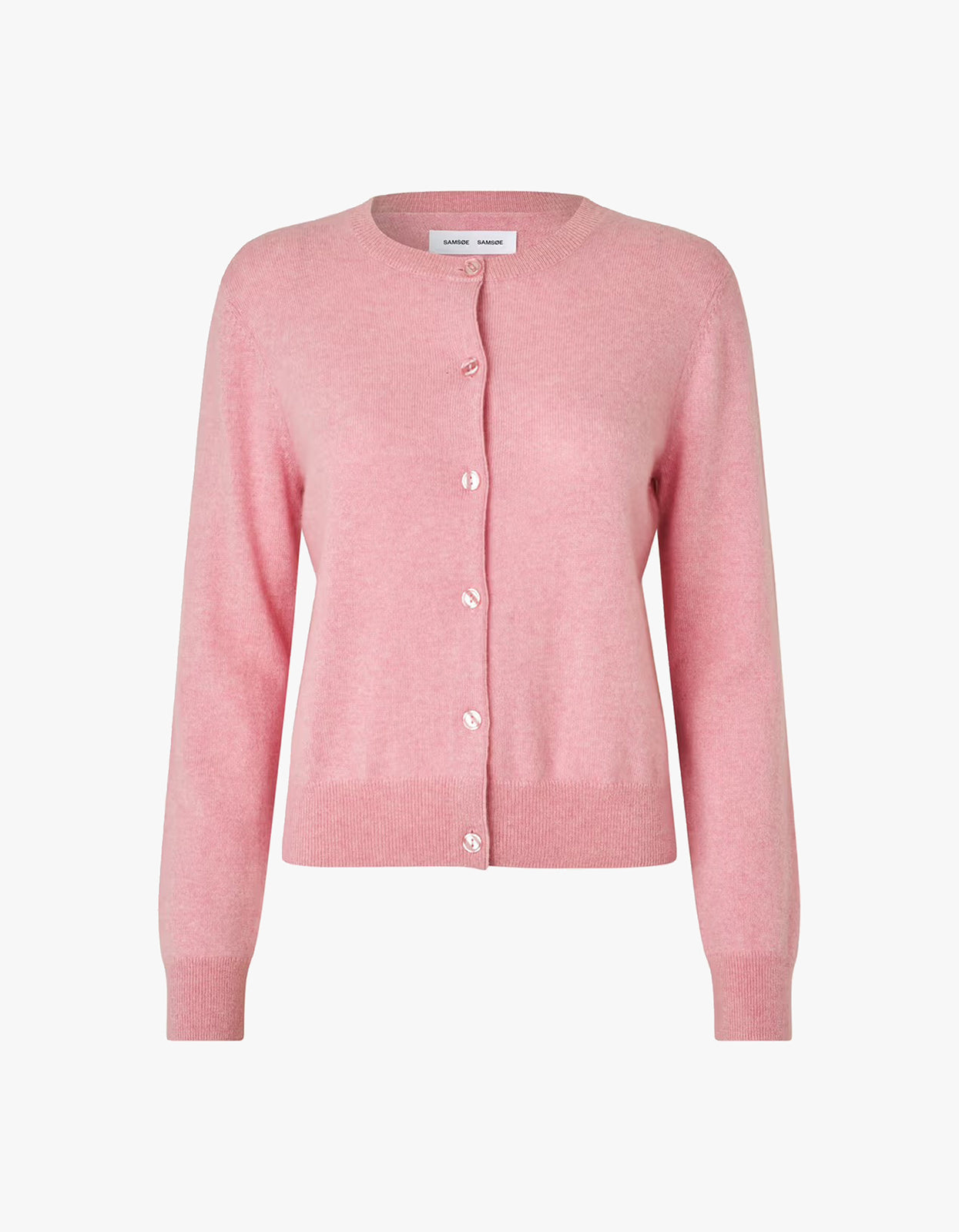 Saboston Cashmere Cardigan 6304 - Bleached Mauve